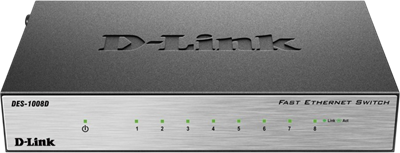 Коммутатор (свитч) D-Link DES-1008D 243072