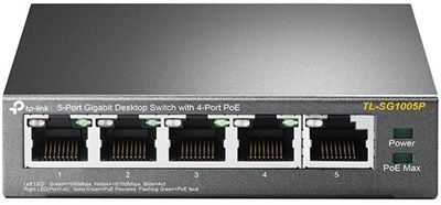 Коммутатор (свитч) TP-Link TL-SG1005P 243186