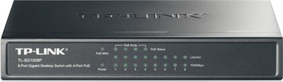 Коммутатор (свитч) TP-Link TL-SG1008P 243205