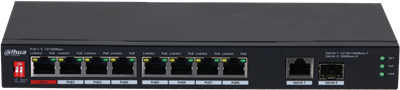 Коммутатор (свитч) Dahua DH-PFS3110-8ET1GT1GF-96 243328
