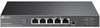 Коммутатор (свитч) TP-Link TL-SG105PP-M2 243365
