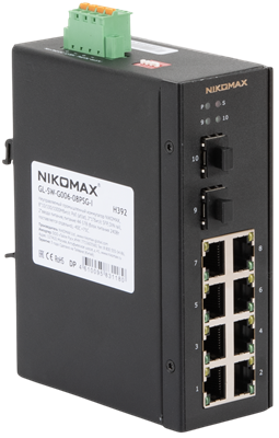 Коммутатор (свитч) NIKOMAX GL-SW-G006-08PSG-I 243386