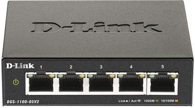 Коммутатор (свитч) D-Link DGS-1100-05V2 243433
