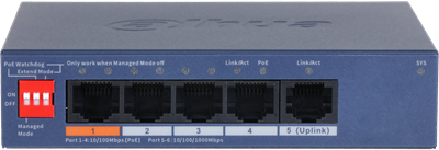 Коммутатор (свитч) Dahua DH-CS4005-4ET1GT-60 243439