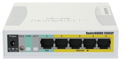 Коммутатор (свитч) MikroTik RB260GSP 243453