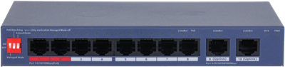Коммутатор (свитч) Dahua DH-CS4010-8ET2GT-110 243471