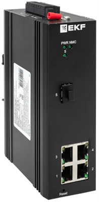 Коммутатор (свитч) EKF TSX-ML2-1GX/SFP-4GTP 243496
