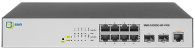 Коммутатор (свитч) SNR SNR-S2200G-8T-POE 243522