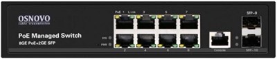 Коммутатор (свитч) Osnovo SW-80802/L(150W) 243547