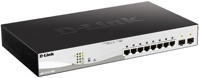 Коммутатор (свитч) D-Link DGS-1210-10MP/F 243591