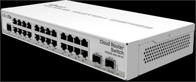 Коммутатор (свитч) MikroTik CRS326-24G-2S+IN 243595