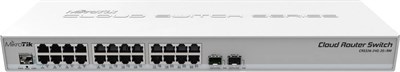 Коммутатор (свитч) MikroTik CRS326-24G-2S+RM 243615