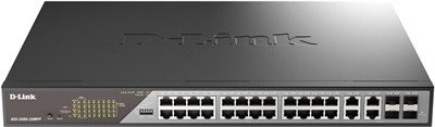 Коммутатор (свитч) D-Link DSS-200G-28MPP 243739