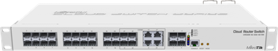 Коммутатор (свитч) MikroTik CRS328-4C-20S-4S+RM 243775