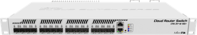 Коммутатор (свитч) MikroTik CRS317-1G-16S+RM 243786