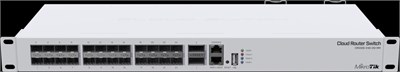 Коммутатор (свитч) MikroTik CRS326-24S+2Q+RM 243842
