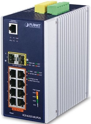 Коммутатор (свитч) PLANET IGS-6325-8UP2S 243850