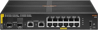 Коммутатор (свитч) HPE JL679A Aruba 6100 12G PoE 2G/2SFP+ 139W Switch 243903