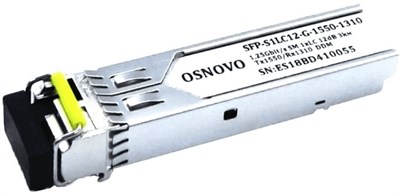 Трансивер Osnovo SFP-S1LC12-G-1550-1310 244211