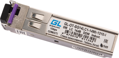 Трансивер GIGALINK/NIKOMAX GL-OT-SG14LC1-1490-1310-I 244253