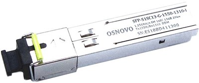 Трансивер Osnovo SFP-S1SC13-G-1550-1310-I 244346