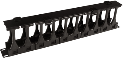 Кабельный органайзер Cabeus JB08-1U-100-PL-BK 245755