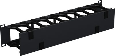 Кабельный органайзер NIKOMAX NMC-OP100CF-2U-BK 245763