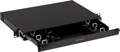 Кабельный органайзер NIKOMAX NMC-OKFP-SL-1U-BK 245795