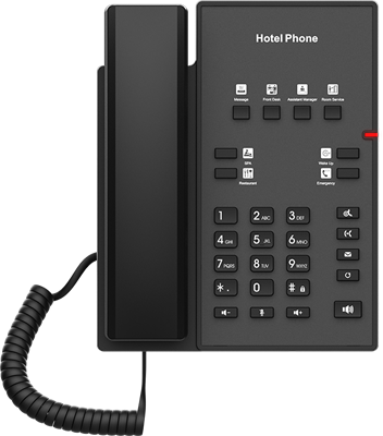 VoIP-телефон Fanvil (Linkvil) H1-2 Wire Black 247297
