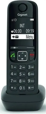 Дополнительная трубка Gigaset AS690HX Black (Bundle) 247329