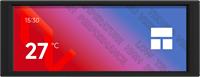 Монитор параметров Thermalright Trofeo Vision LCD Black 208559