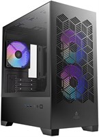 Корпус AZZA Aerohex-M Black 210191