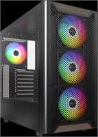 Корпус MONTECH XR Wood Black 211248