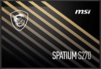 Накопитель SSD 960GB MSI SPATIUM S270 (SPATIUM S270 SATA 2.5 960GB) 212394