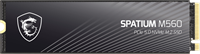 Накопитель SSD 1TB MSI SPATIUM M560 (SPATIUM M560 PCIe 5.0 NVMe M.2 1TB) 212397