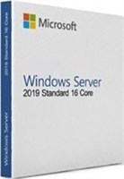 ПО Microsoft Windows Server 2019 Standard 64-bit English 1pk DSP OEI DVD 16 Core (P73-07788) 213476