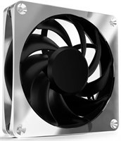 Вентилятор для корпуса Alphacool Apex Stealth Metal Power Fan 3000rpm Сhrome 213846