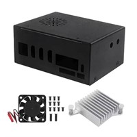 Корпус для одноплатного компьютера Orange Pi Plus Metal Case + Heatsink + Fan (YL929) 215093