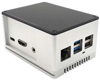 Корпус для одноплатного компьютера Radxa Metal Case for Rock Pi 4A/4B 215106