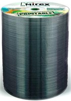 Диск DVD-R Mirex 4.7GB 16x Shrink Printable (100 шт.) (203315) 216882