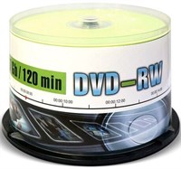 Диск DVD-RW Mirex 4.7GB 4x Cake Box (50 шт.) (207221) 216885