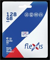 Карта памяти 128GB MicroSD Flexis (FMSD128GU3) 217588
