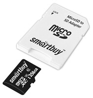 Карта памяти 256GB MicroSD SmartBuy + SD адаптер (SB256GBSDCL10U3-01) 217777