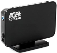 Внешний корпус для HDD AgeStar 3UB3A8-6G Black 217883