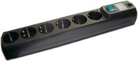 Сетевой фильтр Most HV6 Black 5м 222165