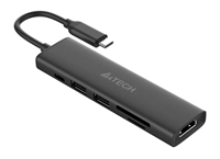 USB-концентратор A4Tech DST-60C Grey 233235