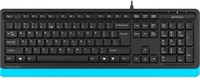 Клавиатура A4Tech Fstyler FK10 Black/Blue 233618
