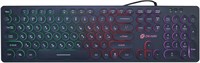 Клавиатура Oklick 420MRL Black 233988