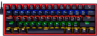 Клавиатура Redragon Fizz (72595) 234061