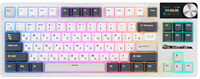 Клавиатура Royal Kludge S85 White Night (Beige Switch) 234136